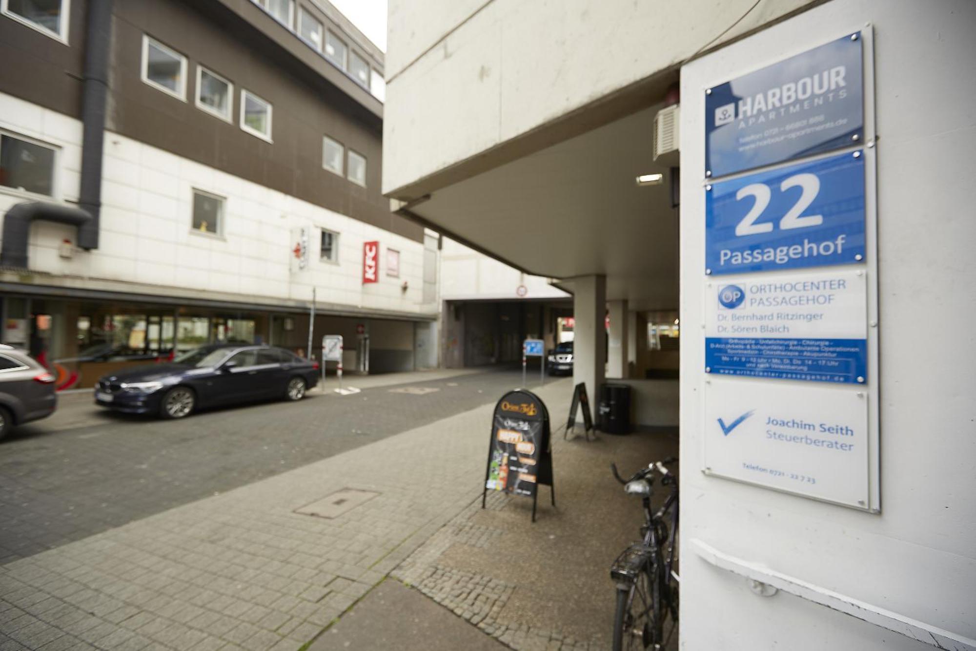 Harbour Apartments Karlsruhe Dış mekan fotoğraf