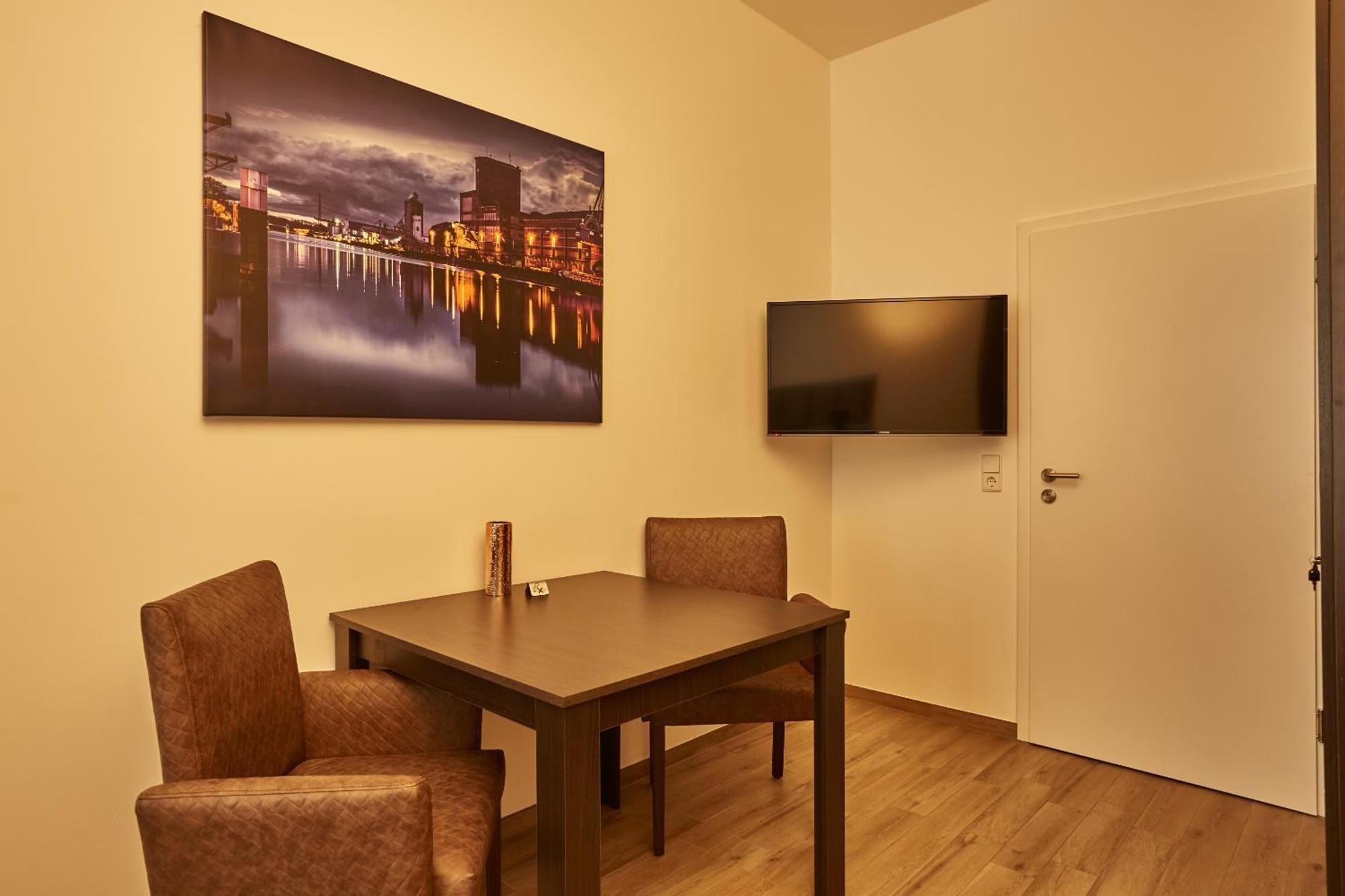 Harbour Apartments Karlsruhe Oda fotoğraf